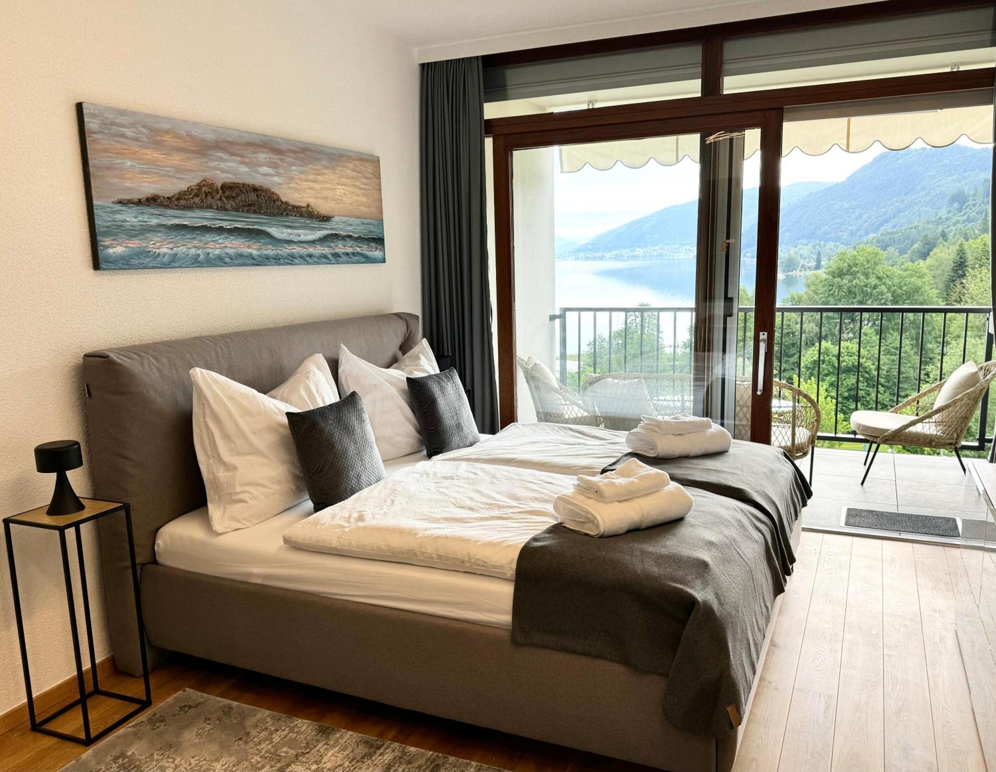 Apartment Am Ossiacher See Mit Seeblick Landskron Luaran gambar